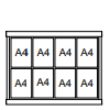 8 x A4 Portrait 8 x A4 Portrait